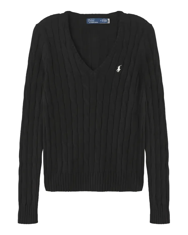Ralph Lauren Pullover mit V-Ausschnitt - Schwarz Schwarz