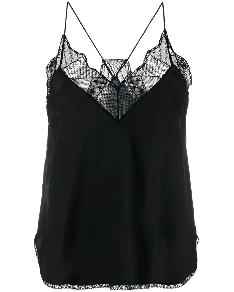Zadig & Voltaire Christy Top - Schwarz Schwarz