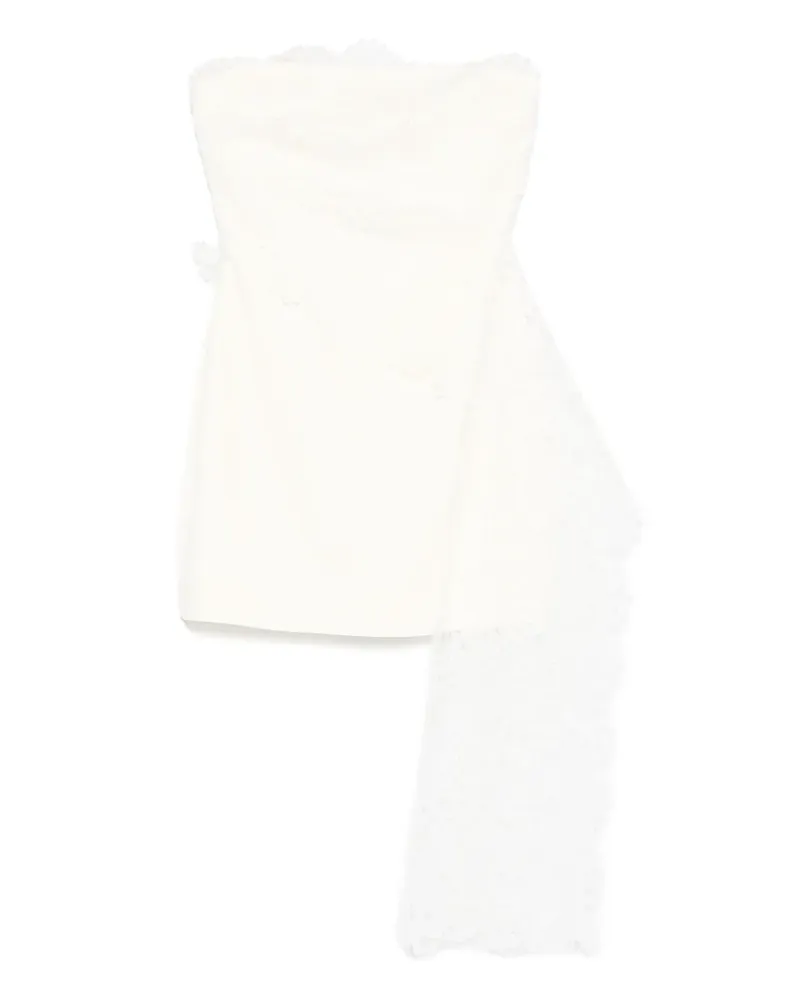 David Koma Minikleid aus Spitze - Nude Nude