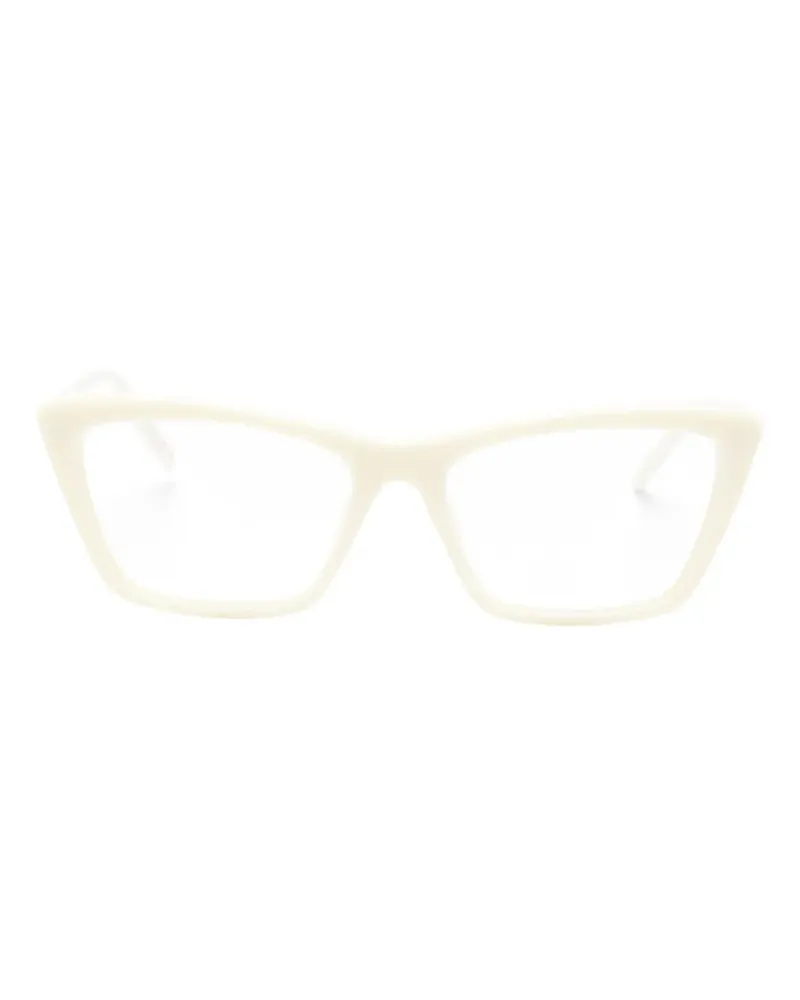 Saint Laurent Mica Cat-Eye-Brille - Grau Grau