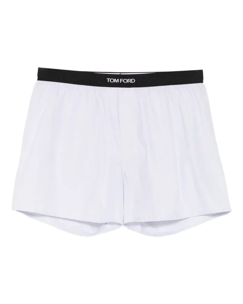 Tom Ford logo-waistband boxer - Grau Grau