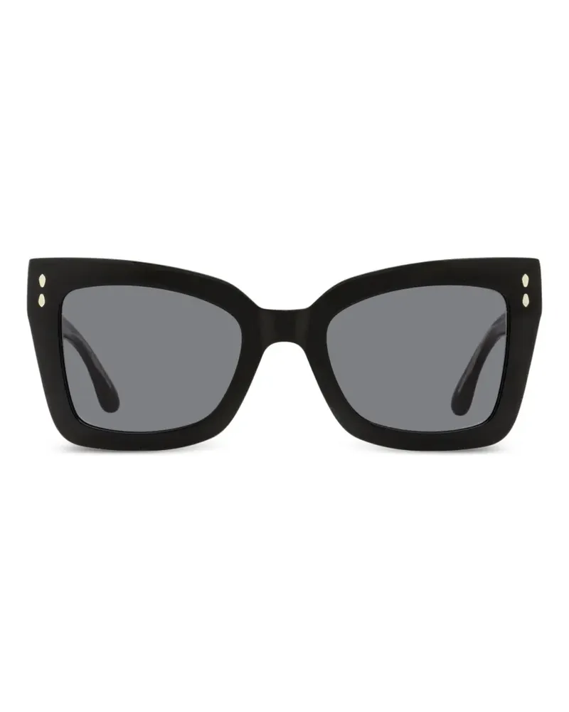 Isabel Marant 103/S square-frame sunglasses - Schwarz Schwarz
