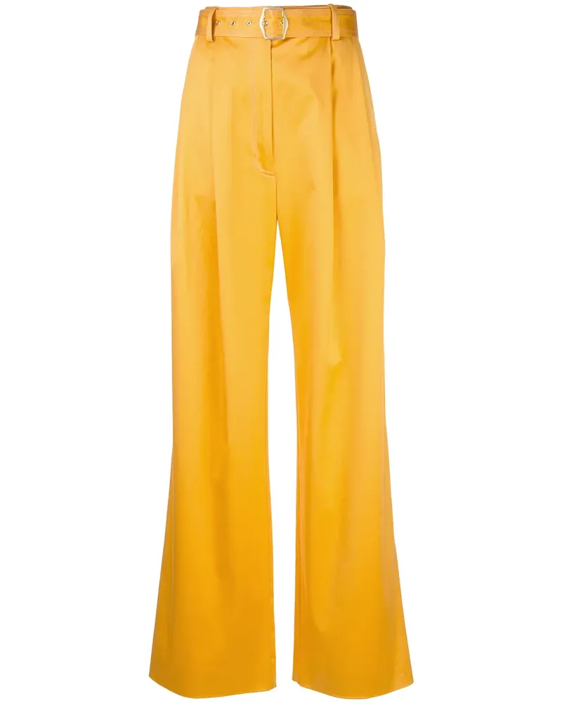 Sies Marjan Taillenhohe Palazzohose - Orange Orange