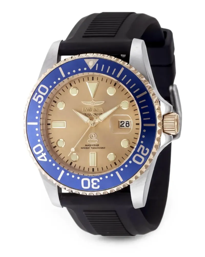 Invicta Pro Diver 42mm watch - Gold Gold