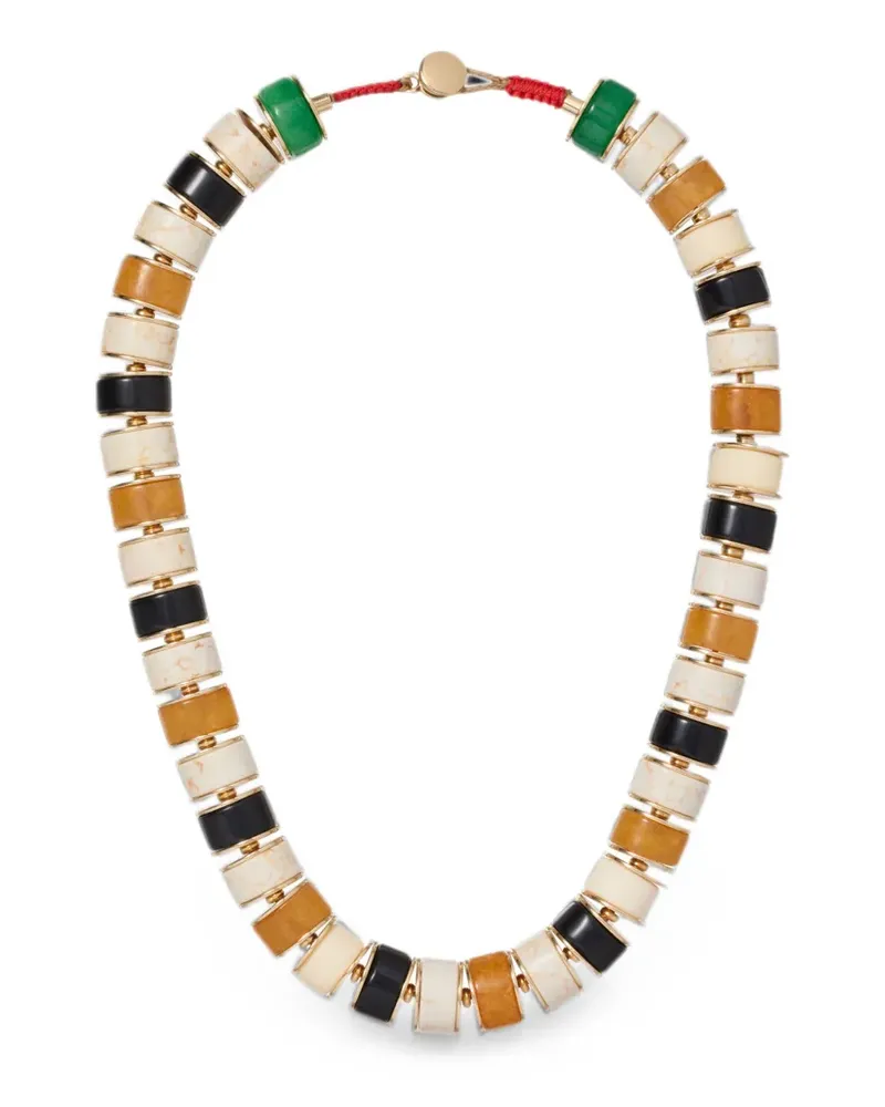 Roxanne Assoulin Stone Slice necklace - Gold Gold
