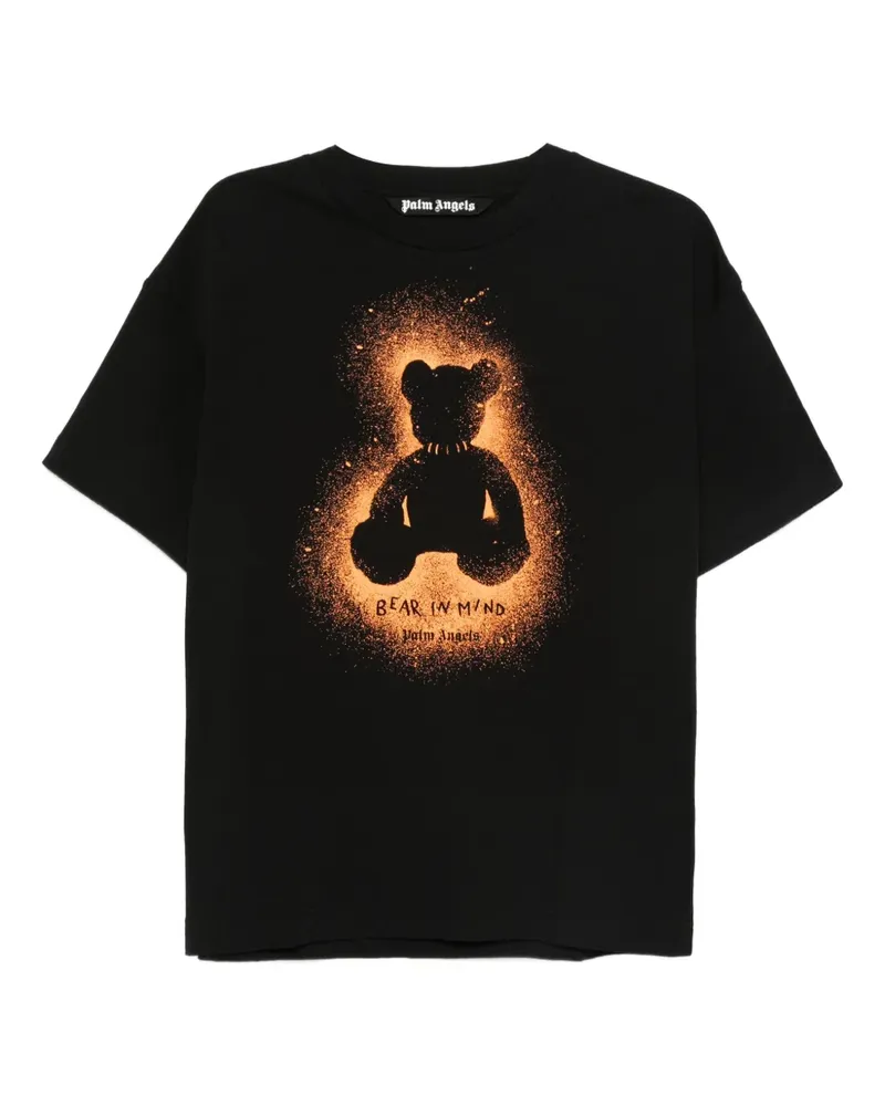Palm Angels Bear in Mind T-Shirt - Schwarz Schwarz