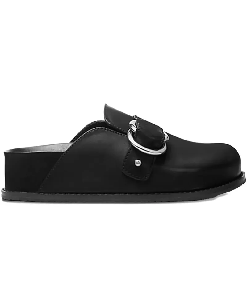Michael Kors Jaden leather clogs - Schwarz Schwarz