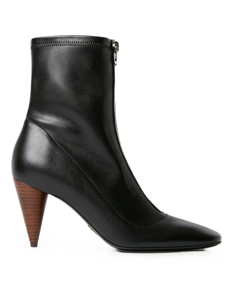 Stella McCartney zipper ankle boots - Schwarz Schwarz