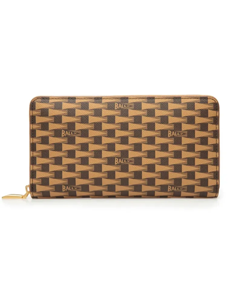 Bally Pennant Portemonnaie - Nude Nude