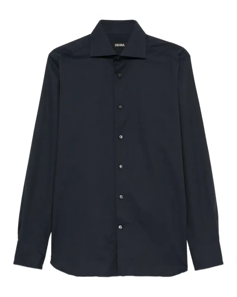 Ermenegildo Zegna Langärmeliges Hemd - Blau Blau