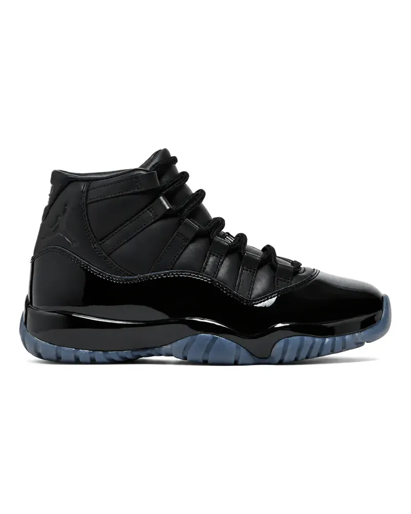 Comme des Garçons x Nike Jordan 11 Sneakers mit Lackledereinsätzen - Schwarz Schwarz