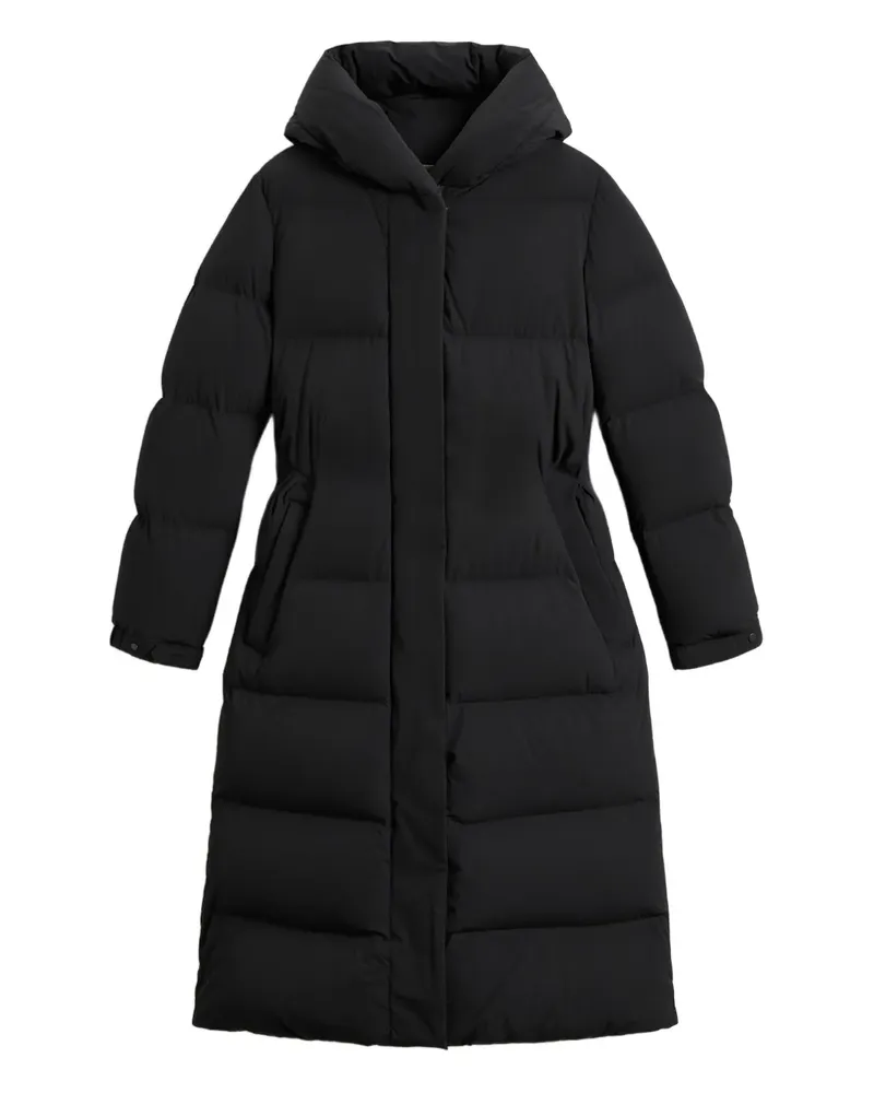 Woolrich Cloud Madison Mantel - Schwarz Schwarz
