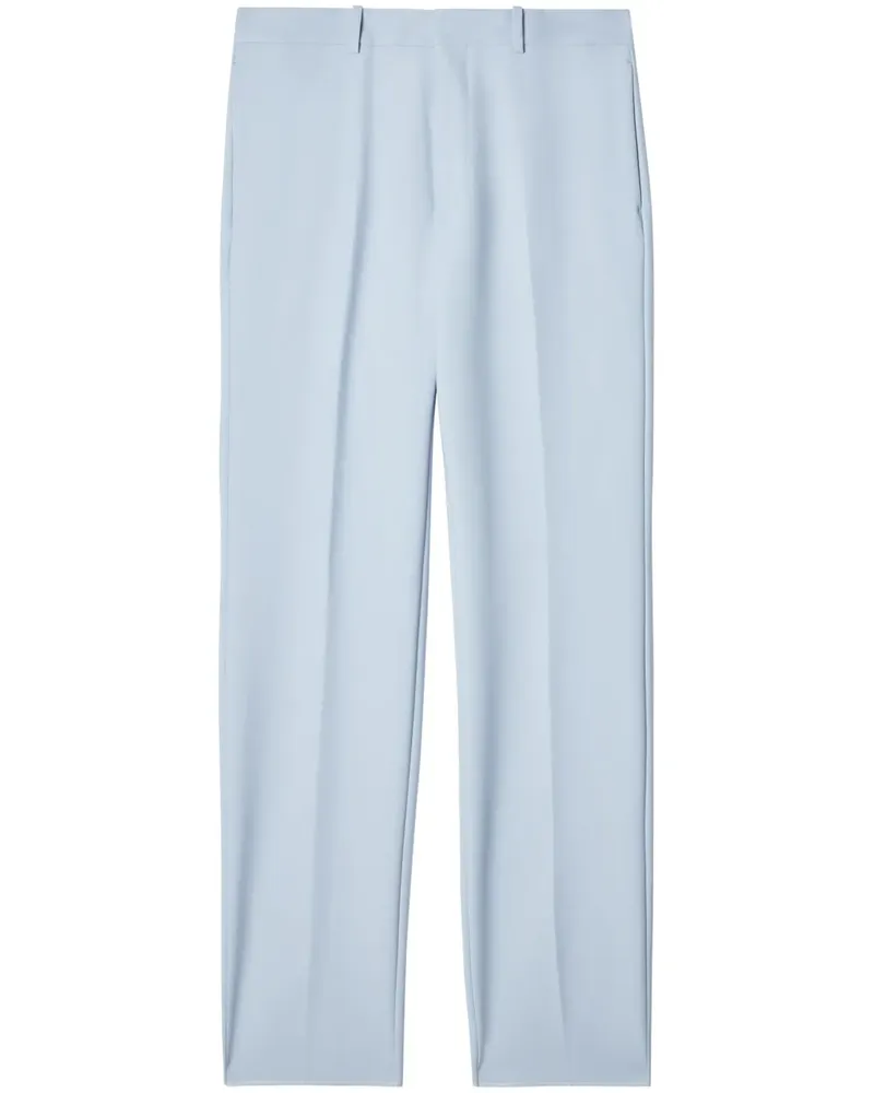 OFF-WHITE Straight-Leg-Hose mit Logo - Blau Blau