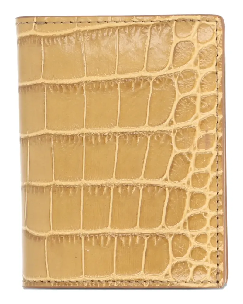 Tom Ford Texturiertes Portemonnaie - Nude Nude