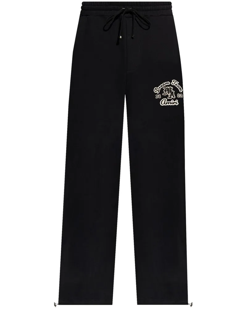 Amiri Jogginghose mit Logo-Applikation - Schwarz Schwarz