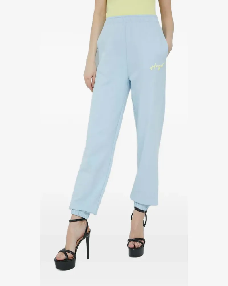 HUGO BOSS logo-detail track pants - Blau Blau