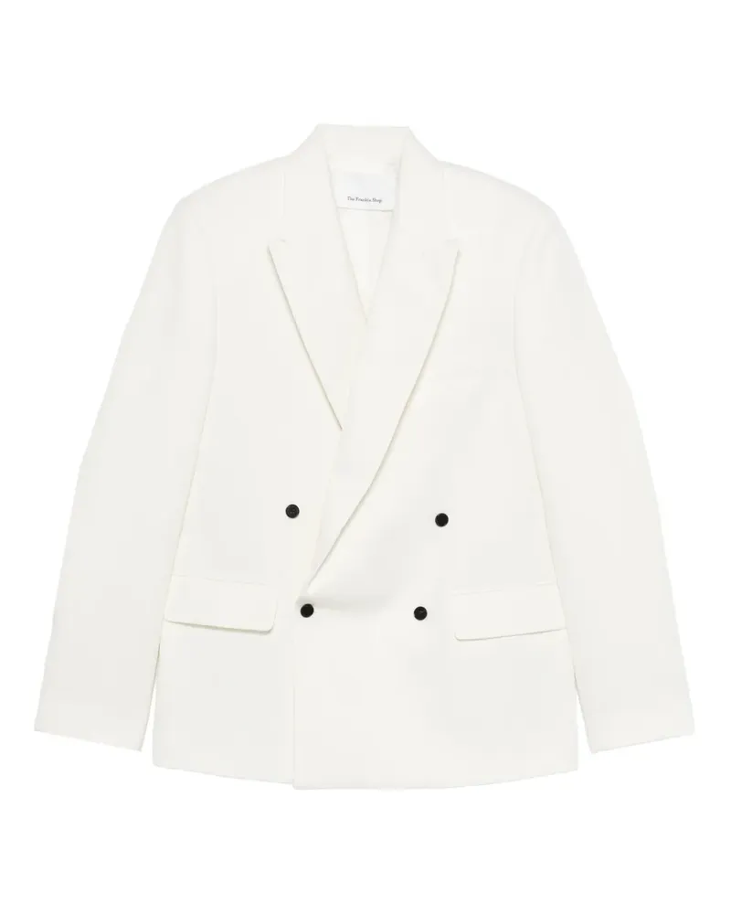 FRANKIE Shop double-breasted blazer - Weiß Weiß