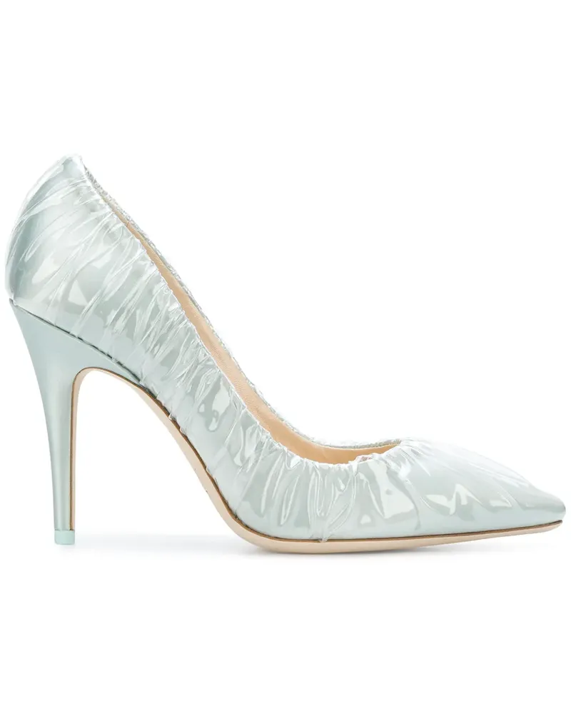 OFF-WHITE X  'Anne 100' Pumps - Blau Blau