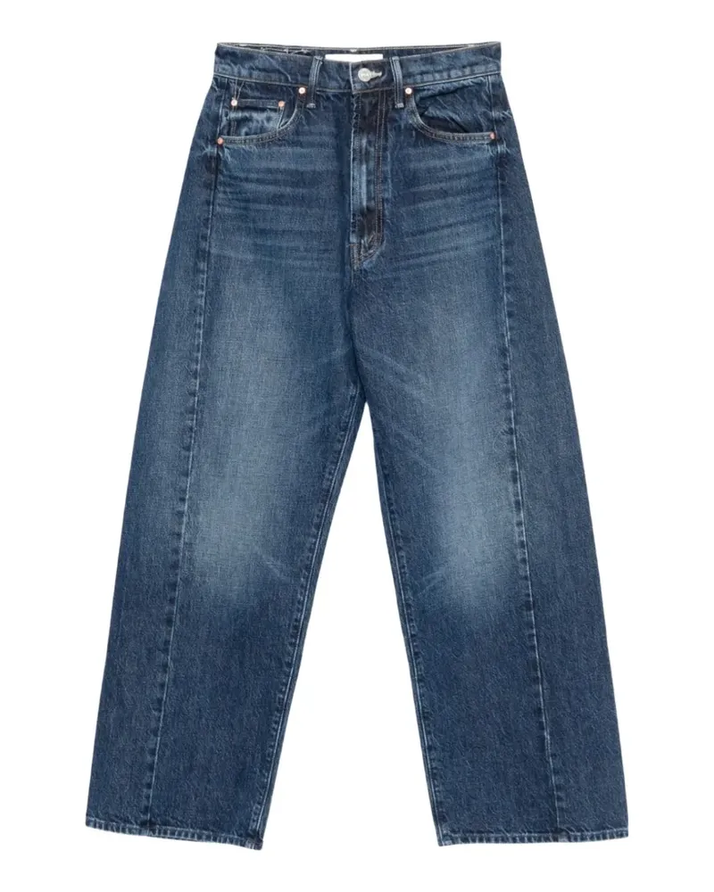 Mother Half-Pipe ankle jeans - Blau Blau