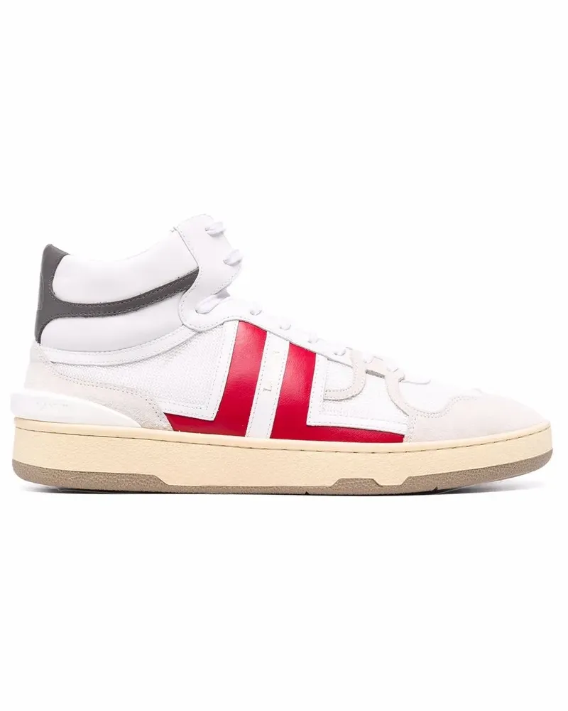 Lanvin Sneakers mit Logo-Patch - Weiß Weiß