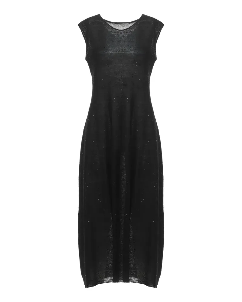 Antonelli Firenze sequin-embellished sleeveless midi dress - Schwarz Schwarz