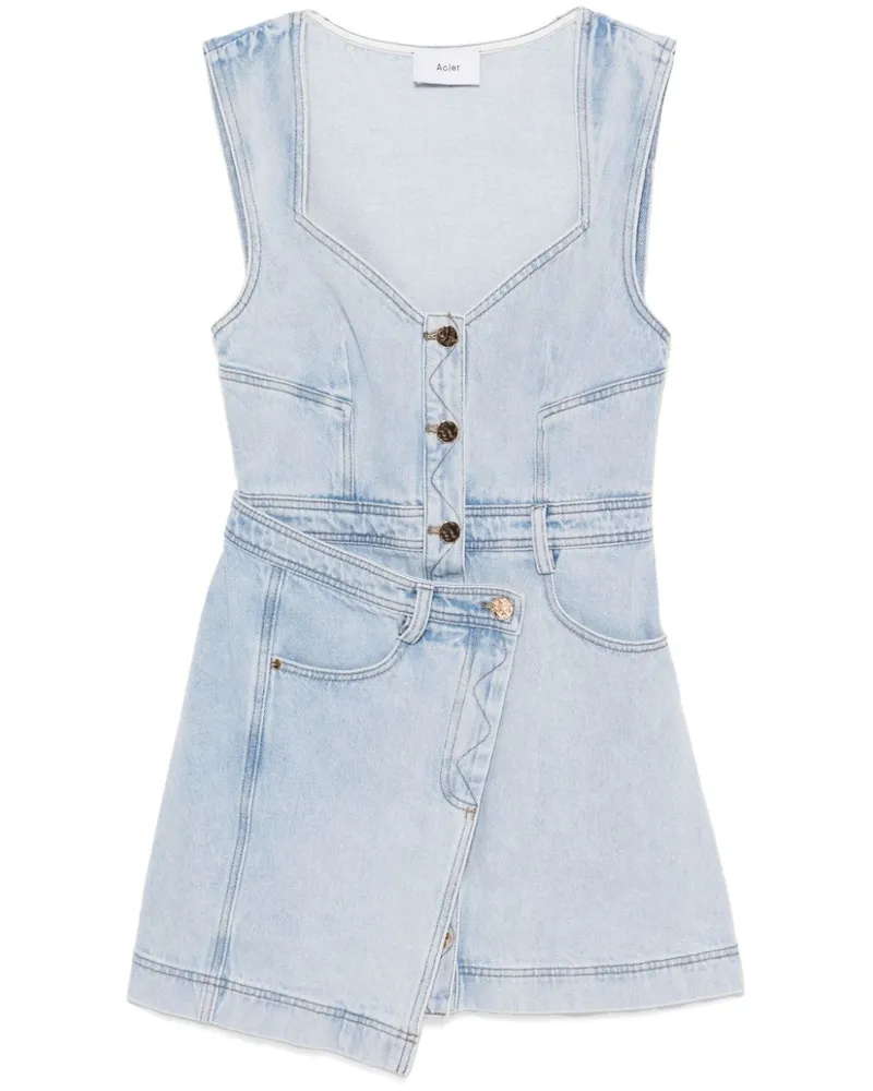 Acler Amesbury Kleid - Blau Blau