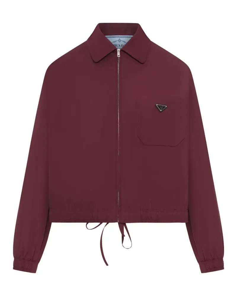 Prada pocket zipped jacket - Rot Rot