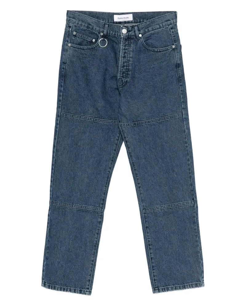 Études Studio Jeans mit Einsätzen - Blau Blau