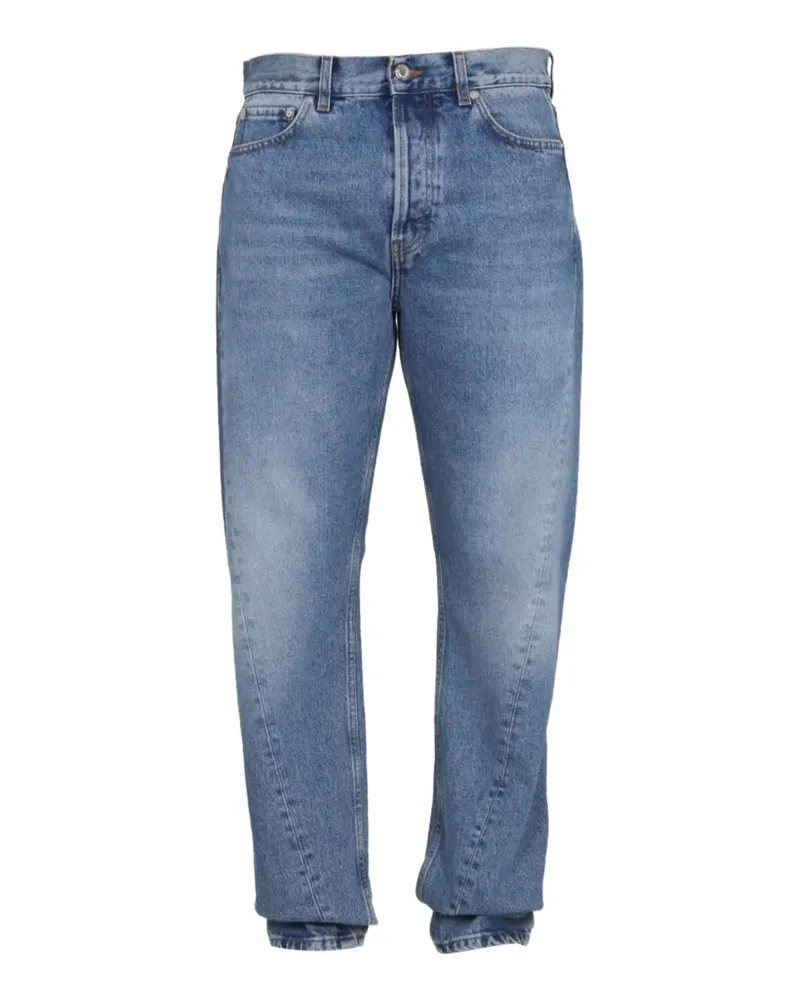 Séfr twisted-design jeans - Blau Blau