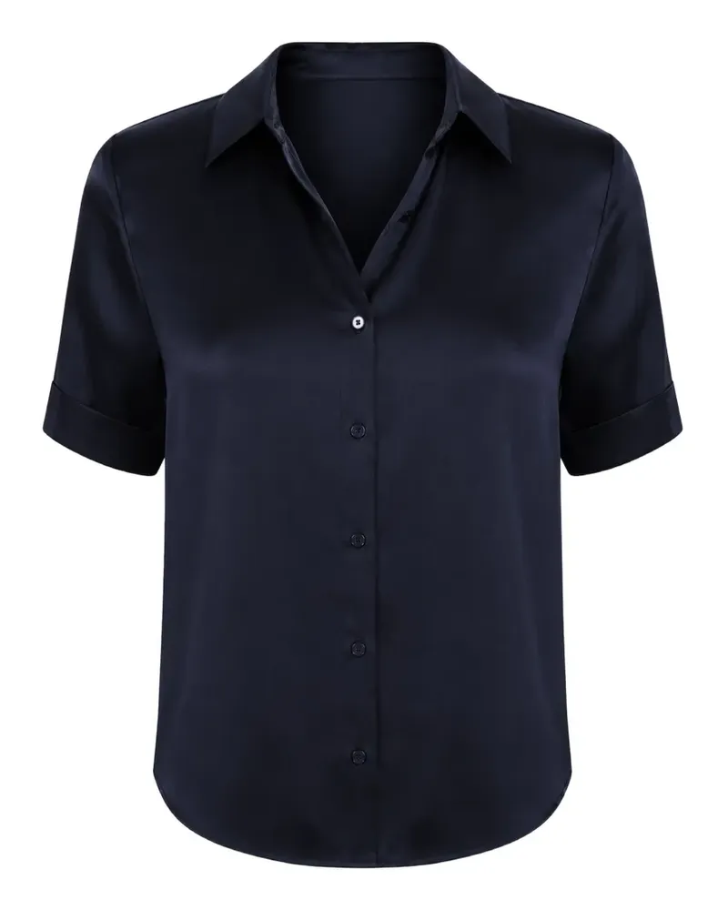 L'Agence Ellah short-sleeved blouse - Blau Blau