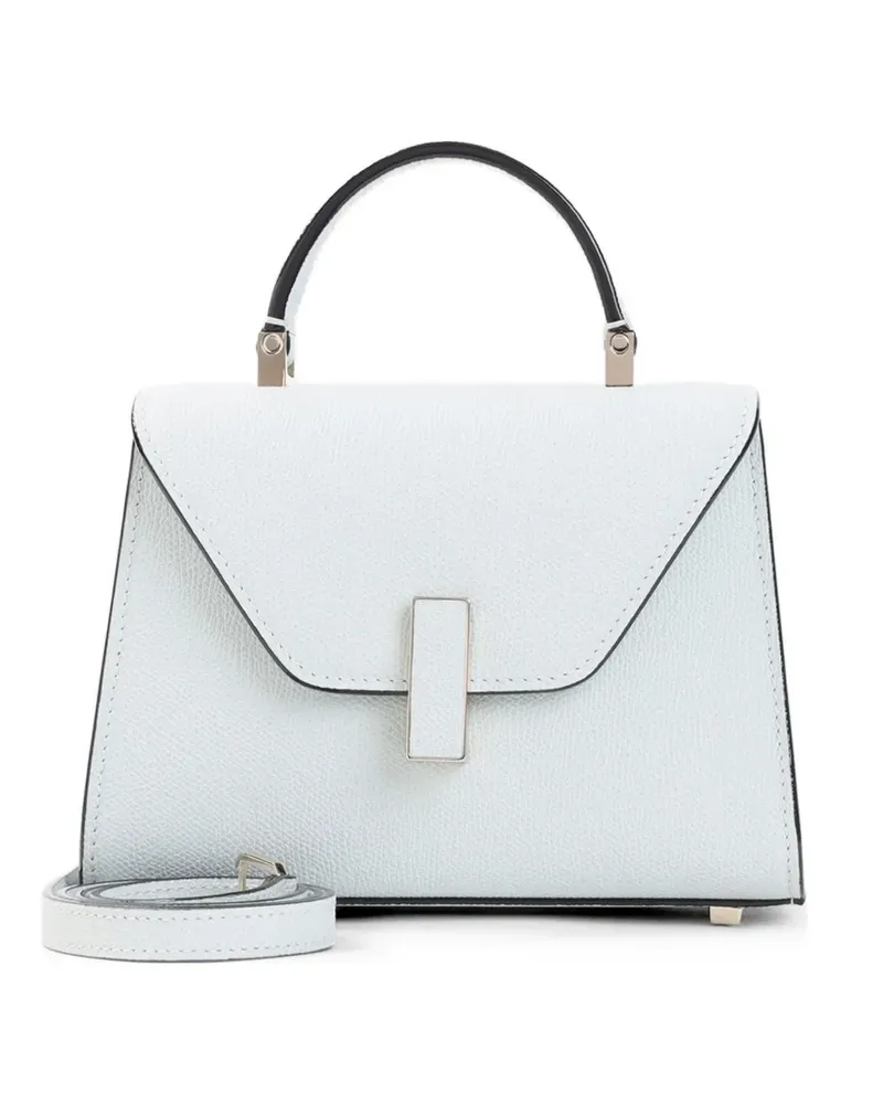 Valextra mini Iside leather cross body bag - Blau Blau