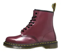 Schnürstiefel aus Leder - Rot