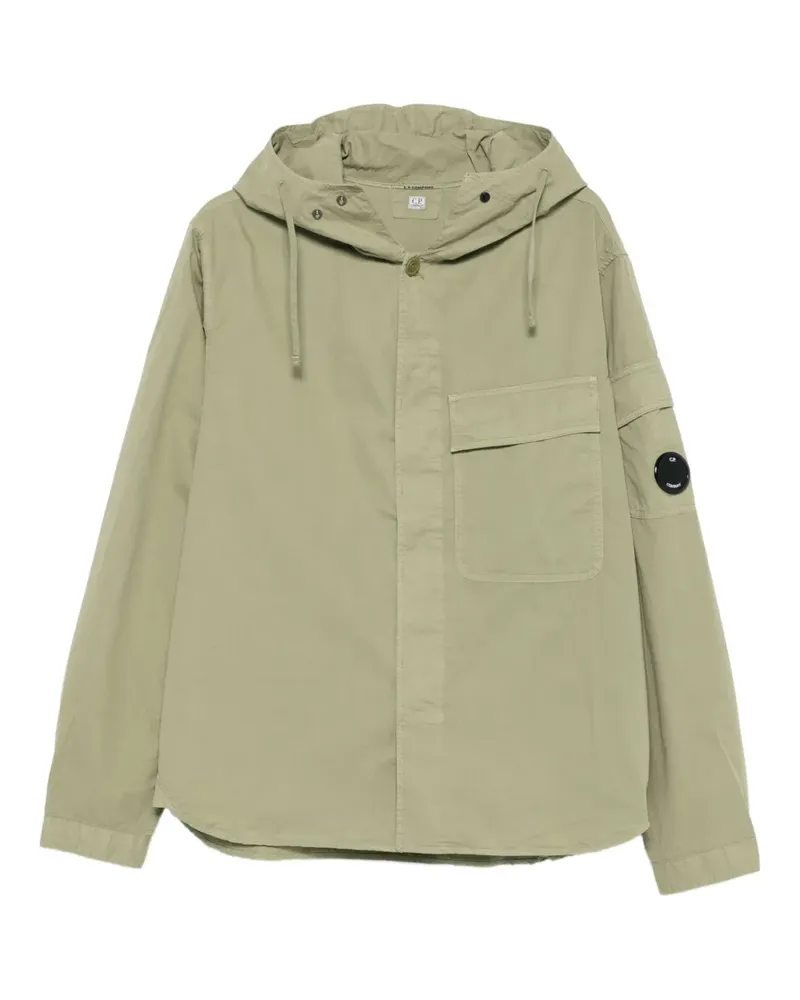 C.P. Company Kapuzenjacke mit Taschen - Grün Grün