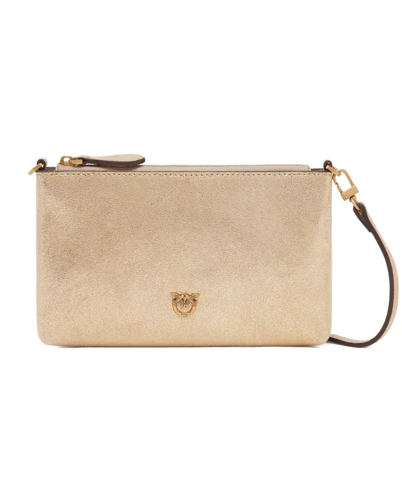 Pinko Klassische Clutch - Gold Gold