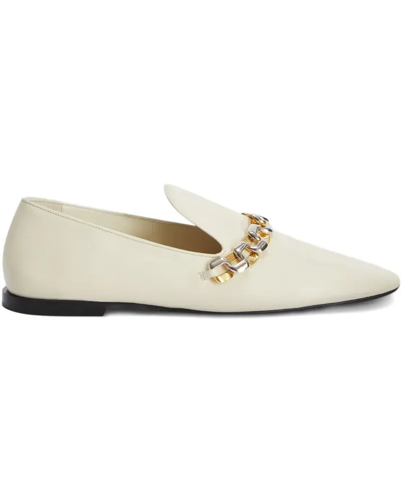 Jil Sander Klassische Loafer - Weiß Weiß