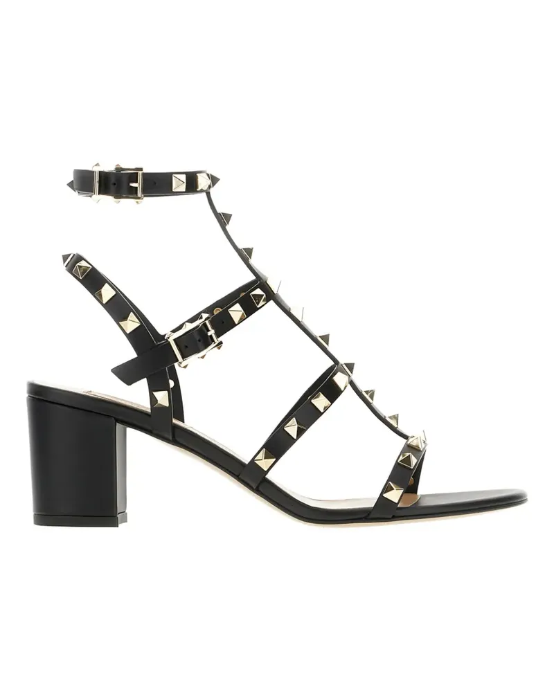 Valentino Garavani Rockstud leather sandals - Schwarz Schwarz