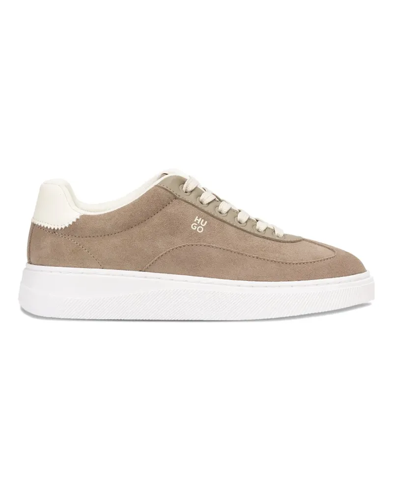 HUGO BOSS Sneakers mit Logo-Prägung - Braun Braun