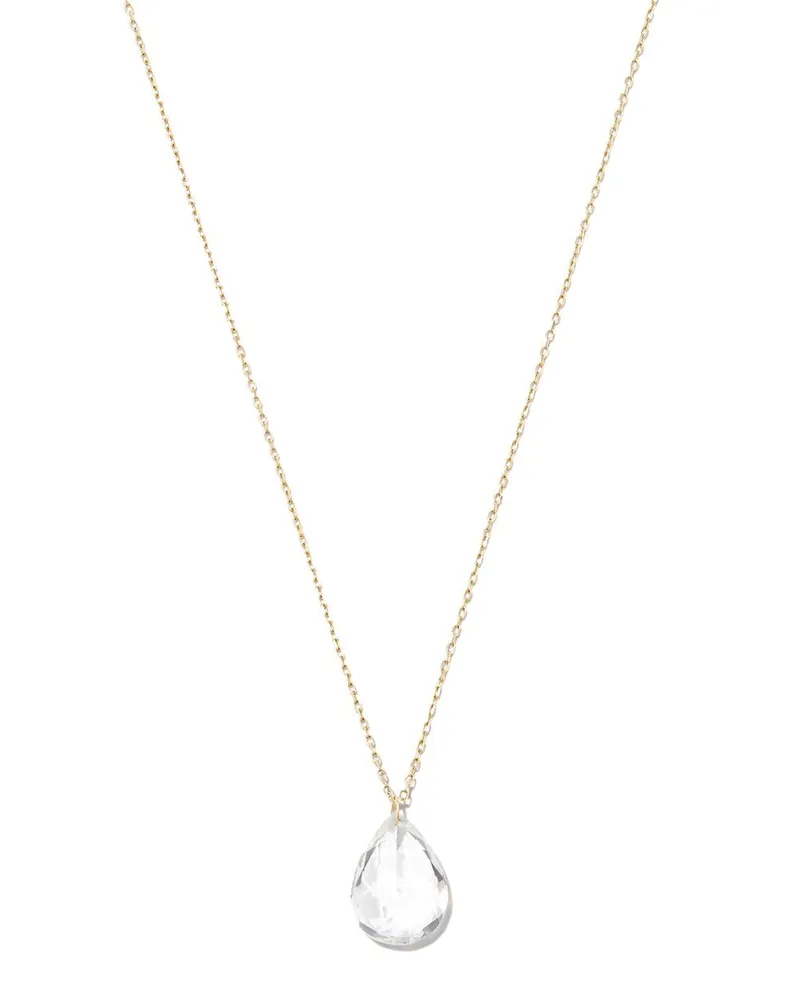 PERSEE 18kt Gelbgoldhalskette mit Topas Gold