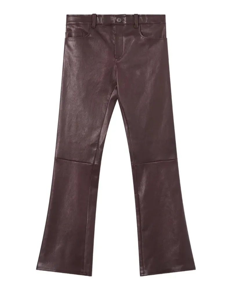 Stouls Dean 22 leather trousers - Rot Rot
