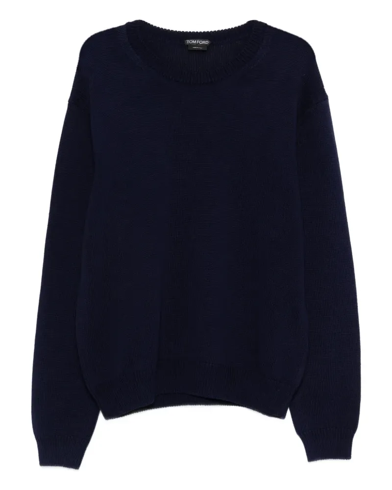 Tom Ford crew-neck sweater - Blau Blau