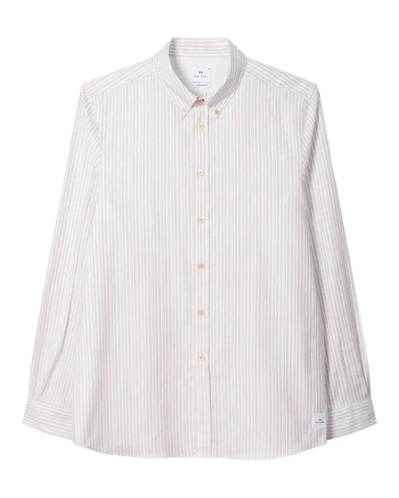 Paul Smith striped shirt - Weiß Weiß