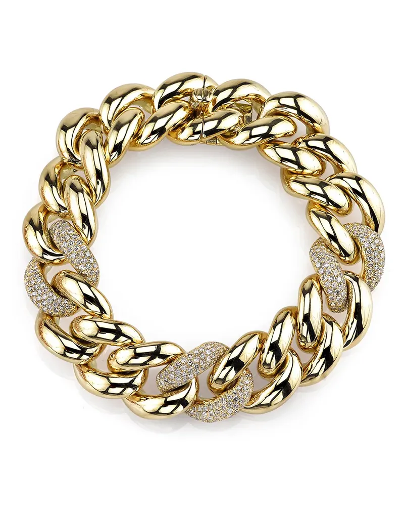 SHAY 18kt Gelbgoldarmband mit Diamanten Gold