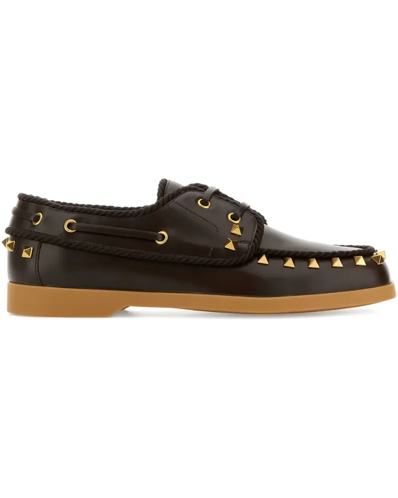 Valentino Garavani Loafer aus Leder - Braun Braun