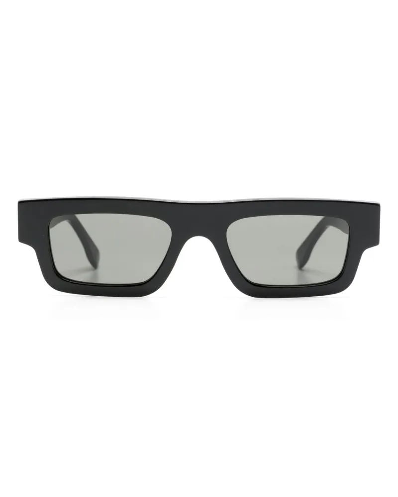 RETROSUPERFUTURE Sonnenbrille mit eckigem Gestell Schwarz