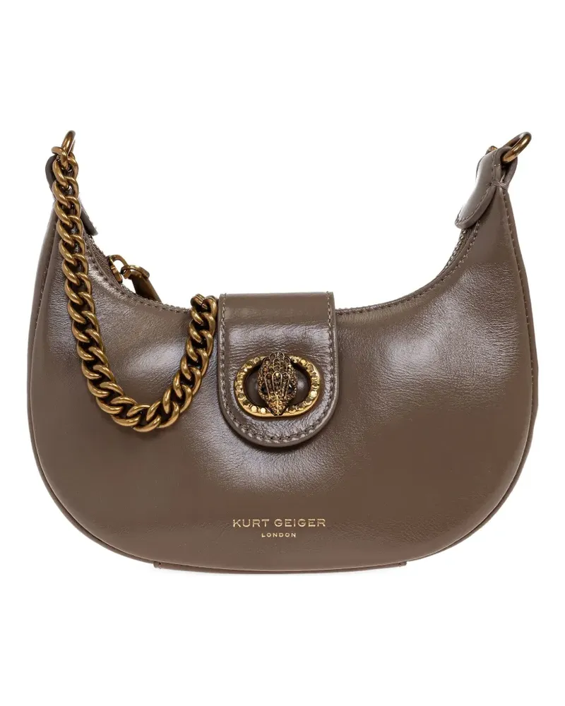 Kurt Geiger Kleiner Chelsea Tote Bag mit Kettenriemen - Braun Braun