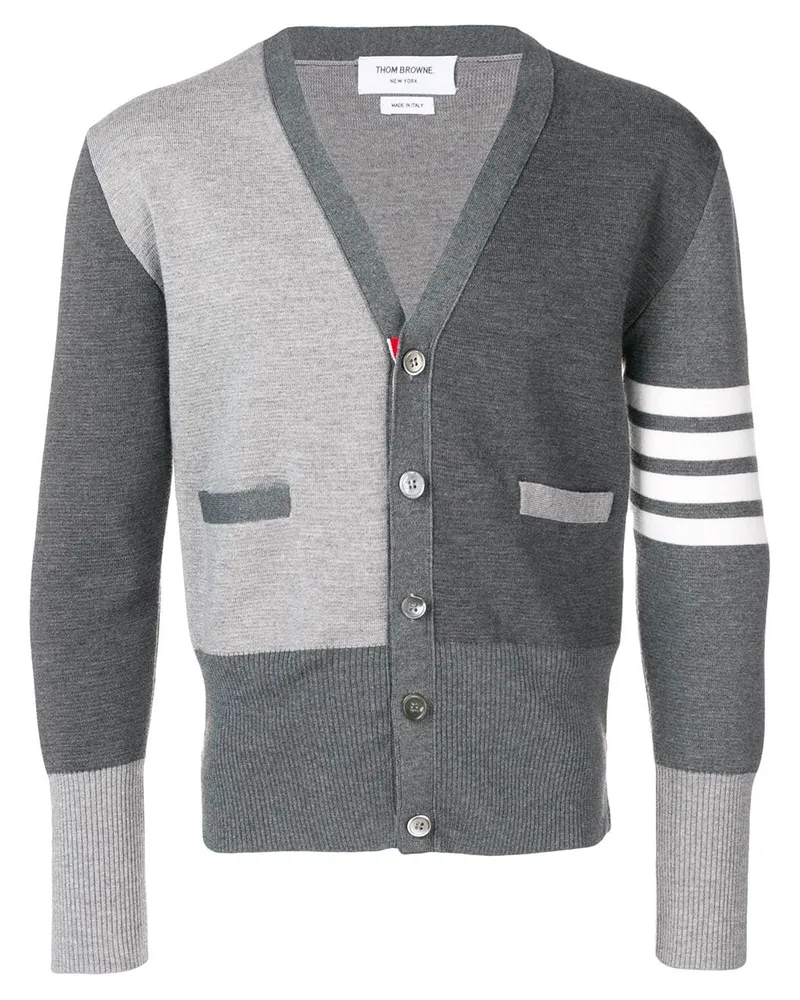 Thom Browne Klassischer Cardigan - Grau Grau