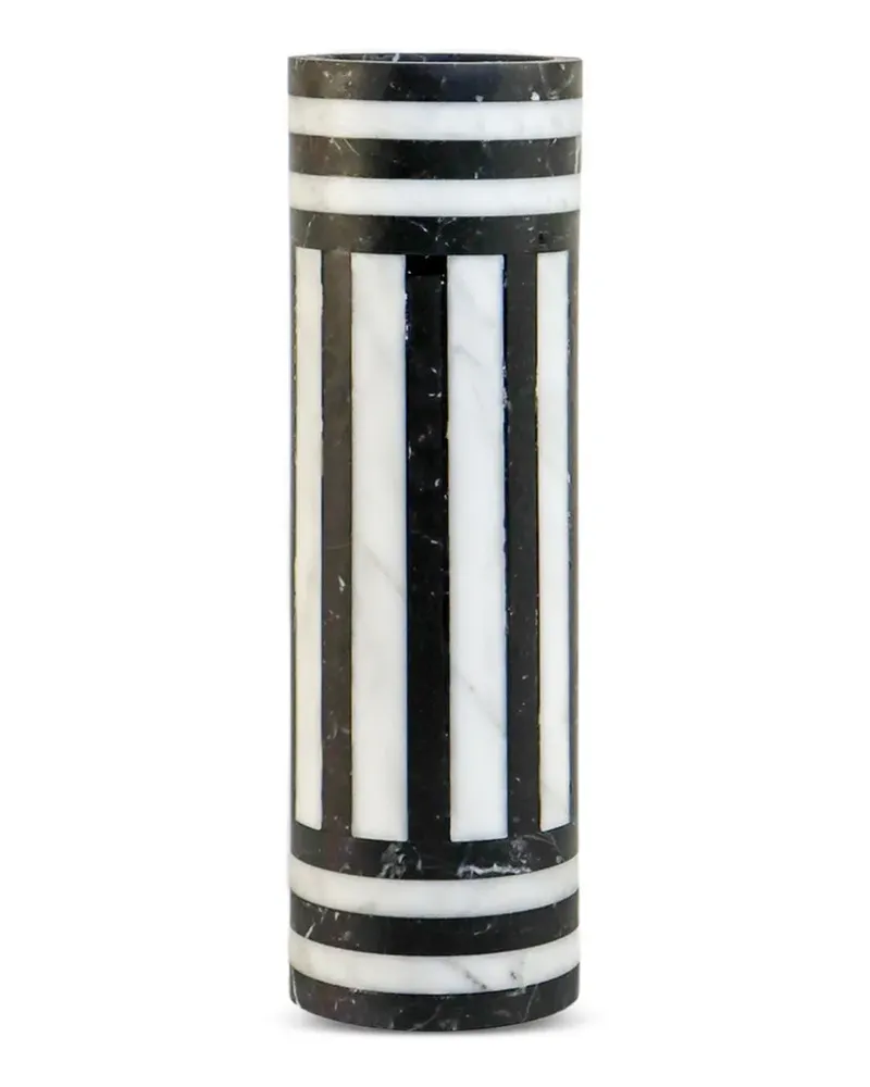 Editions Milano Mittelgroße Bloom Vase 7,5cm - Schwarz Schwarz