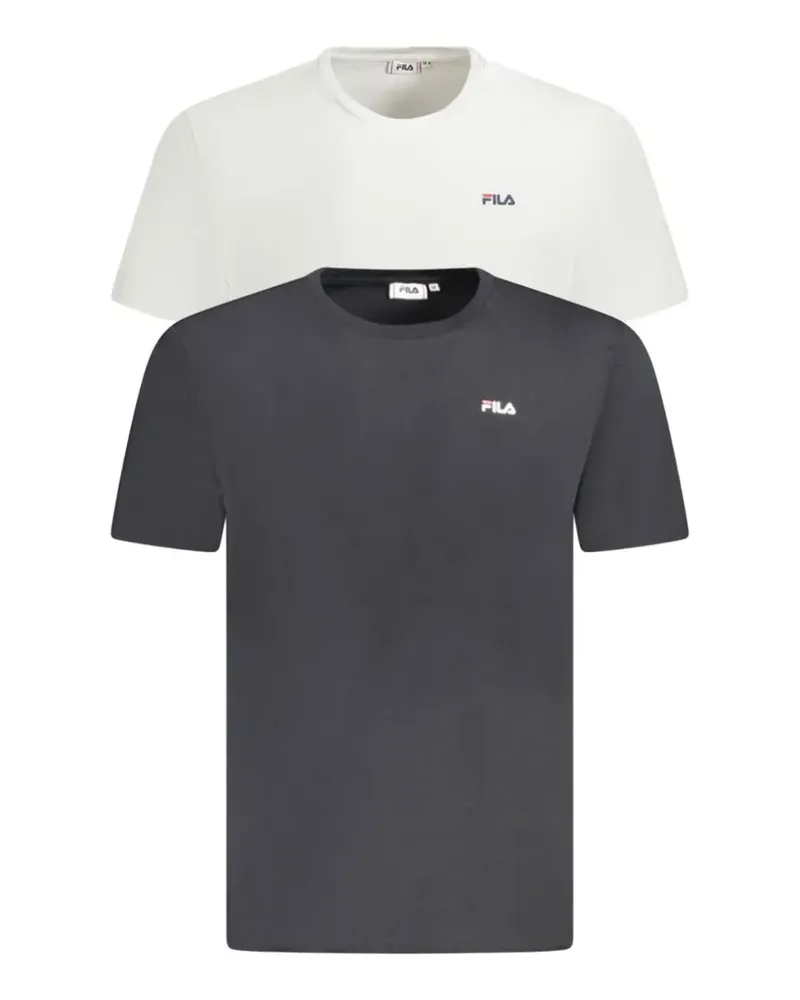 Fila Set aus zwei T-Shirts mit Logo-Print - Grau Grau