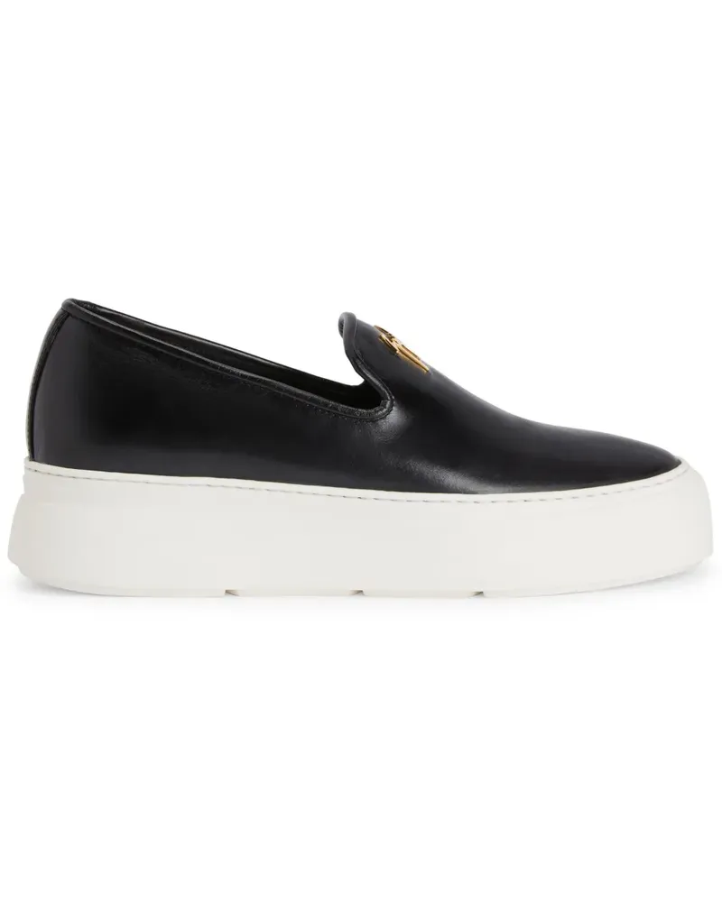 Giuseppe Zanotti GZ Mike Loafer - Schwarz Schwarz