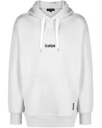 Comme des Garçons Hoodie mit tiefen Schultern Grau